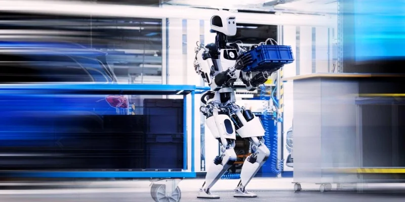 Mercedes-Benz Boosts Assembly Line Efficiency with AI-Driven Robots