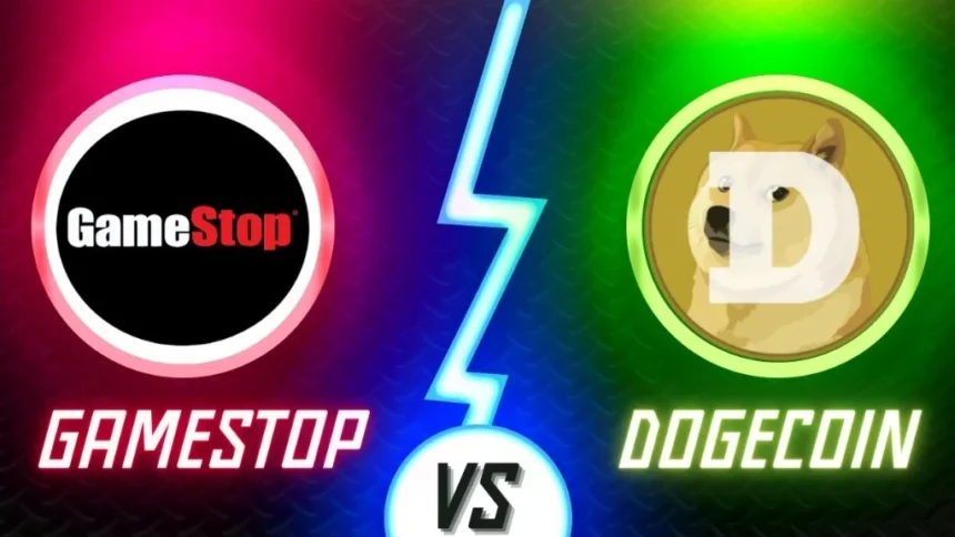 GameStop Rally takes lead over Dogecoin with impressive Rally